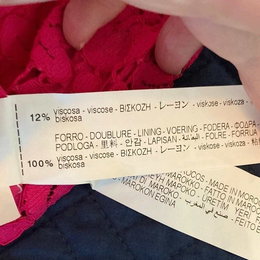 Zara womens pink